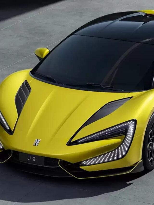 BYD's Yangwang U9 Supercar