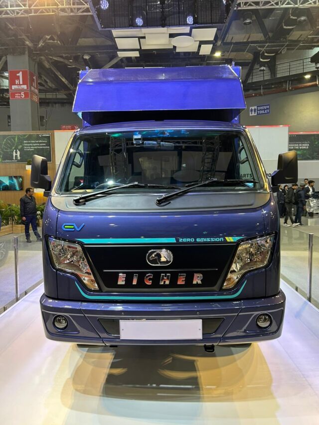 Eicher Trucks and Buses, Small Commercial Vehicle, Bharat Mobility Expo 2024, EV-First Eicher Truck, sustainability, Make in India, Vinod Aggarwal, aftermarket support,